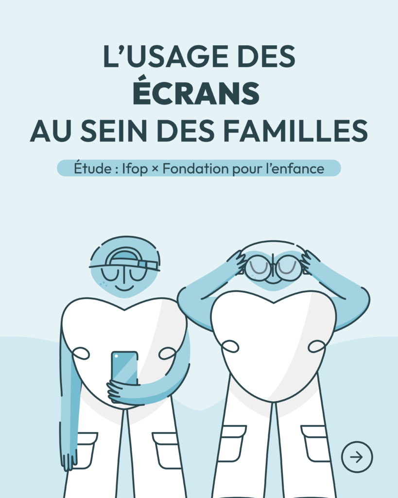 L'usage des écrans au sein des familles - IFOP x Fondation pour l'enfance